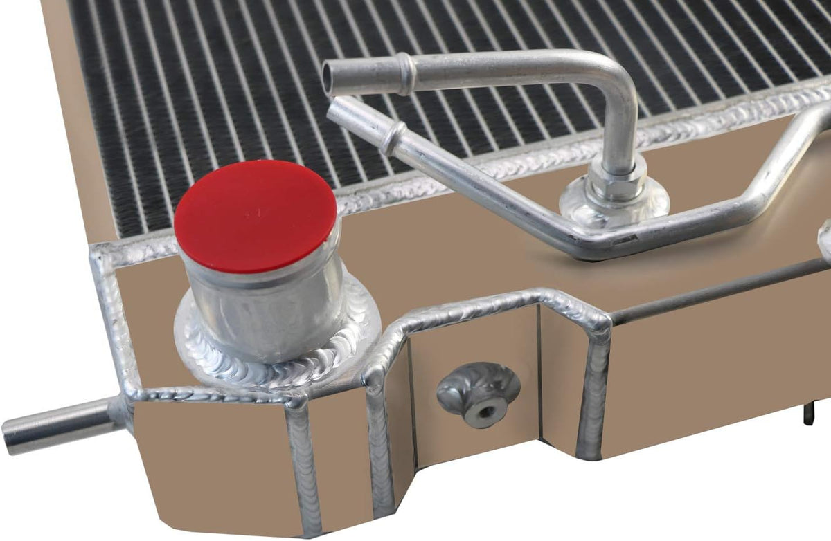Aluminum Radiator 4-Rows Engine Cooler Z29018
