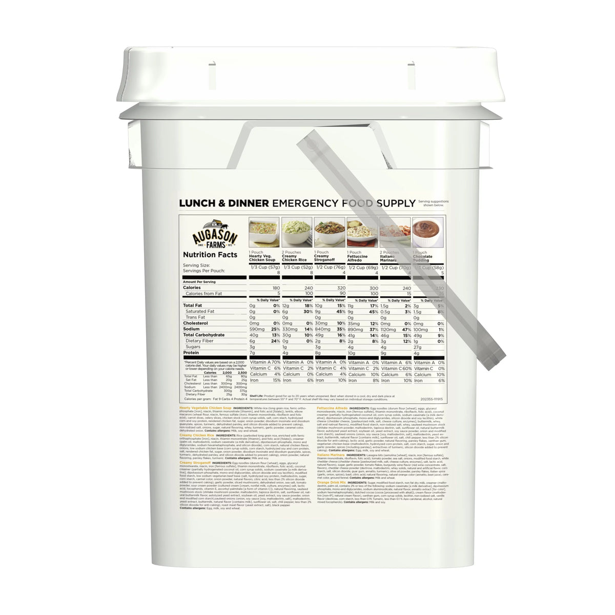 Emergency Food Supply 11.03 lbs K3672