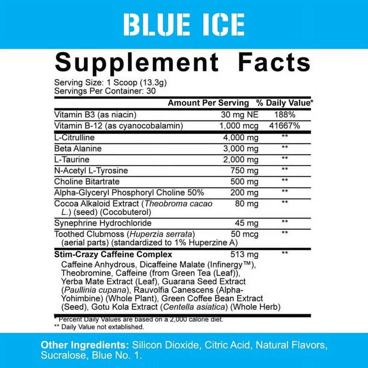 Wild Berry Pre Workout Powder 30 Servings G460