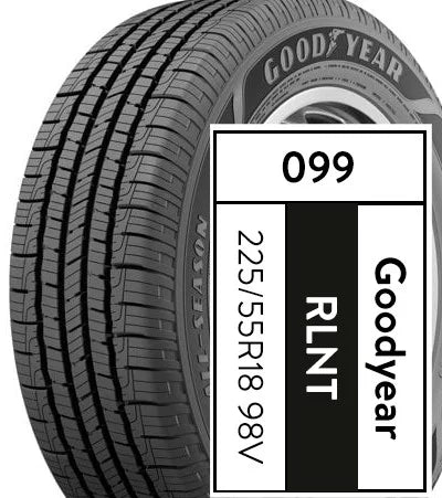 225/55R18 98V All-Season Tire V69371