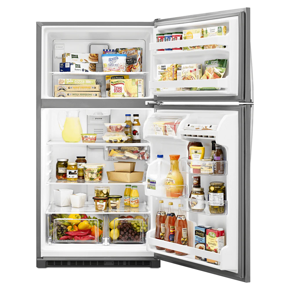 20 Cu. Ft. Stainless Top Freezer Refrigerator D569