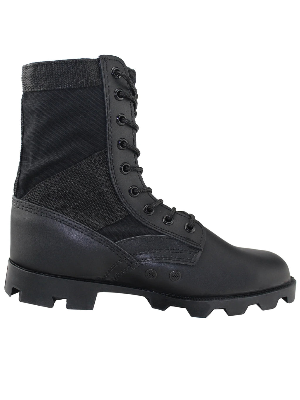 Black Lace up Jungle Boot Size 13 V9192