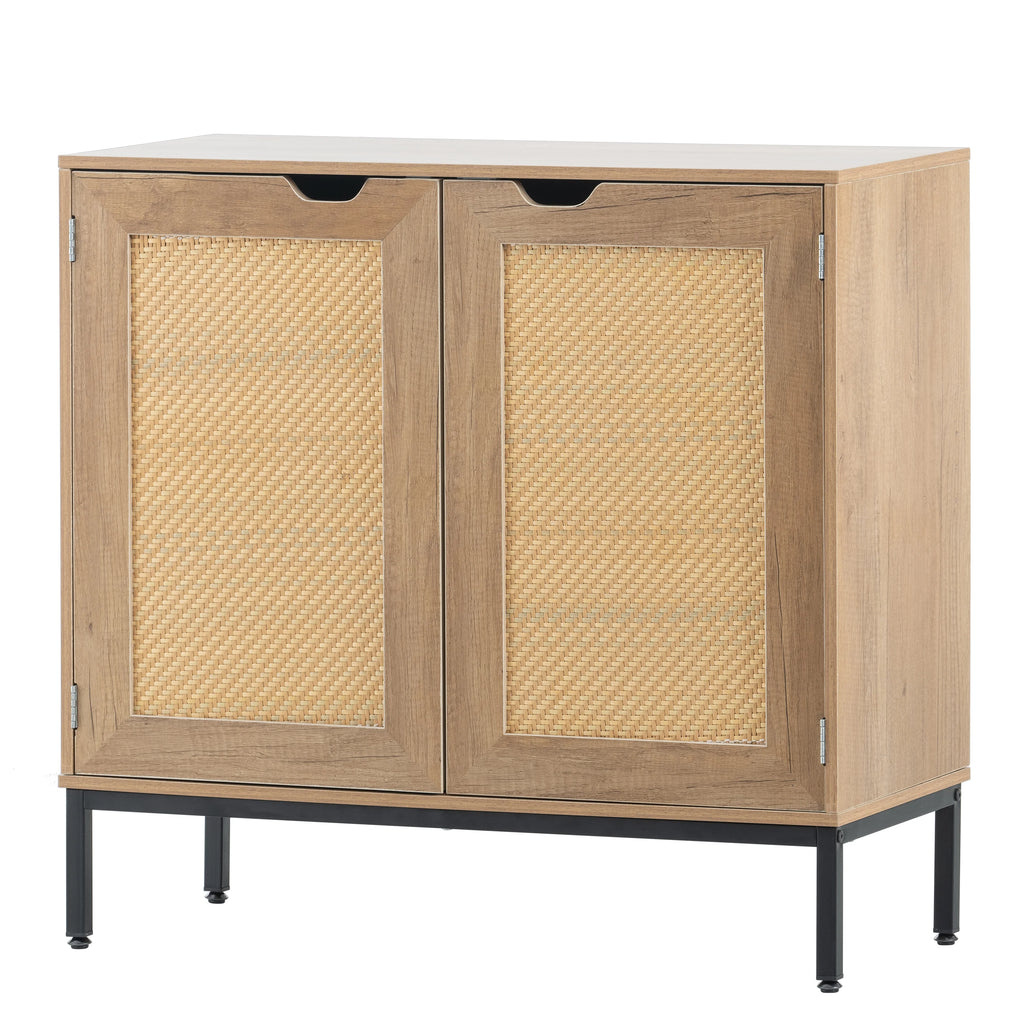 Rustic Rattan Sideboard H87176