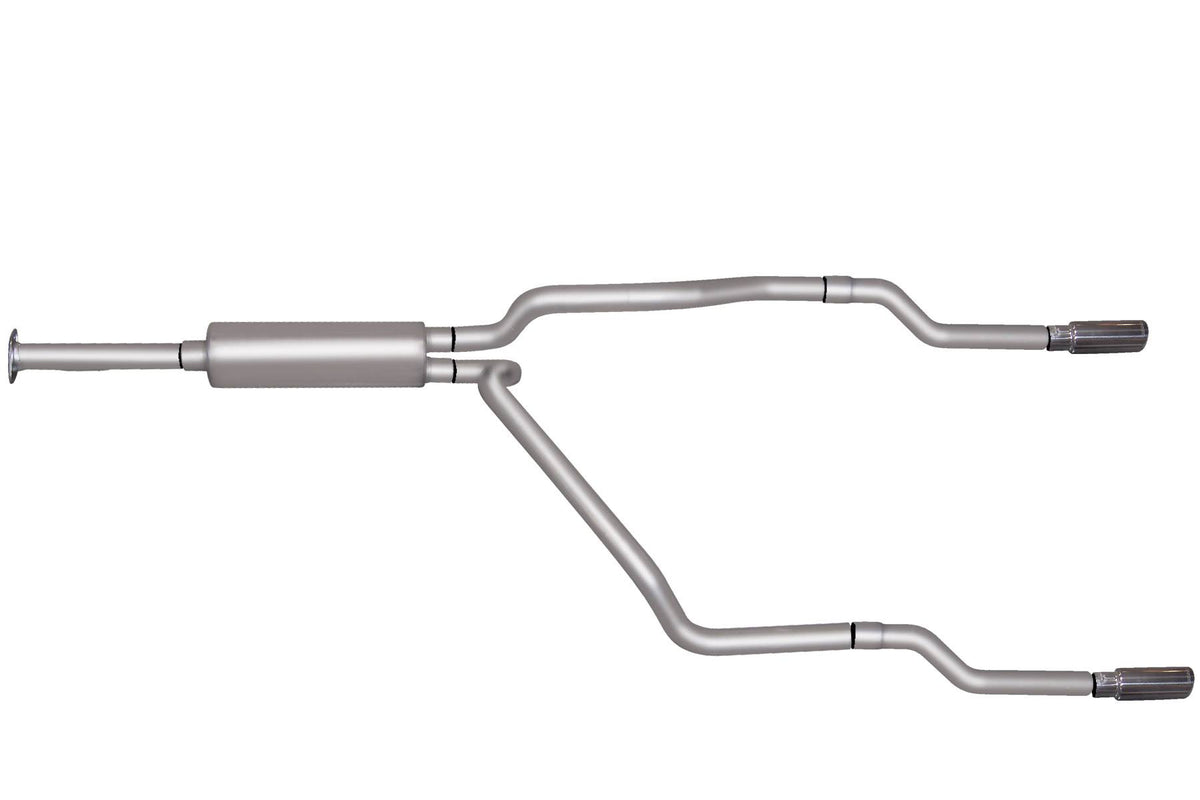 Stainless Cat-Back Dual Split Exhaust System H2418