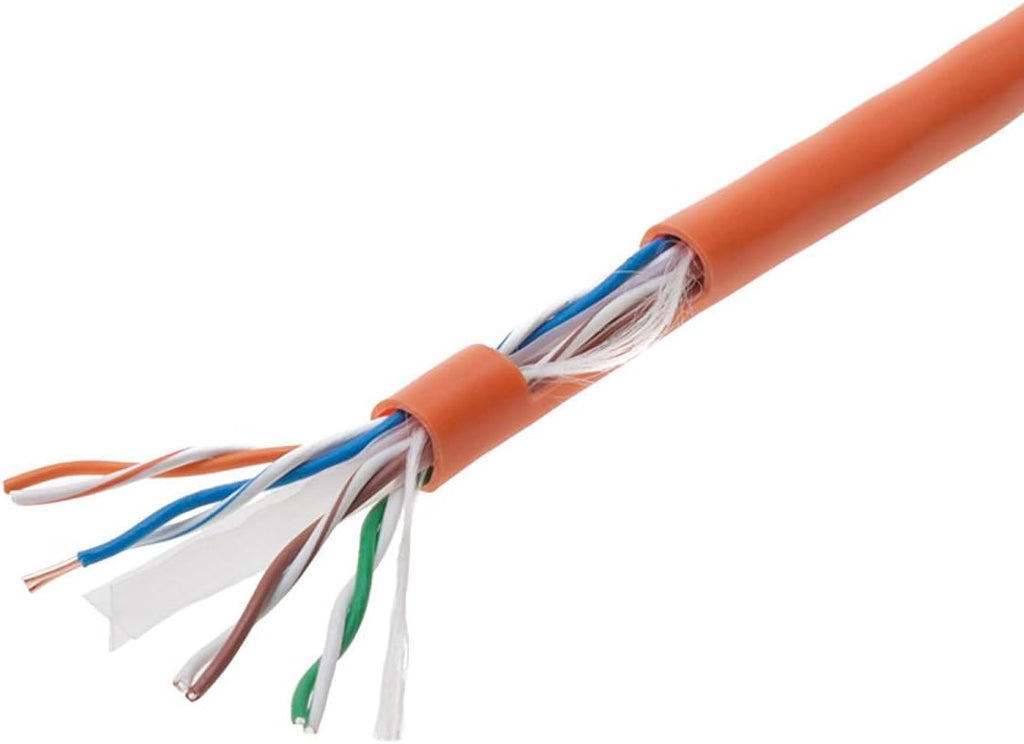 CAT6 1000ft UTP White Ethernet Solid Cable 23AWG A70141