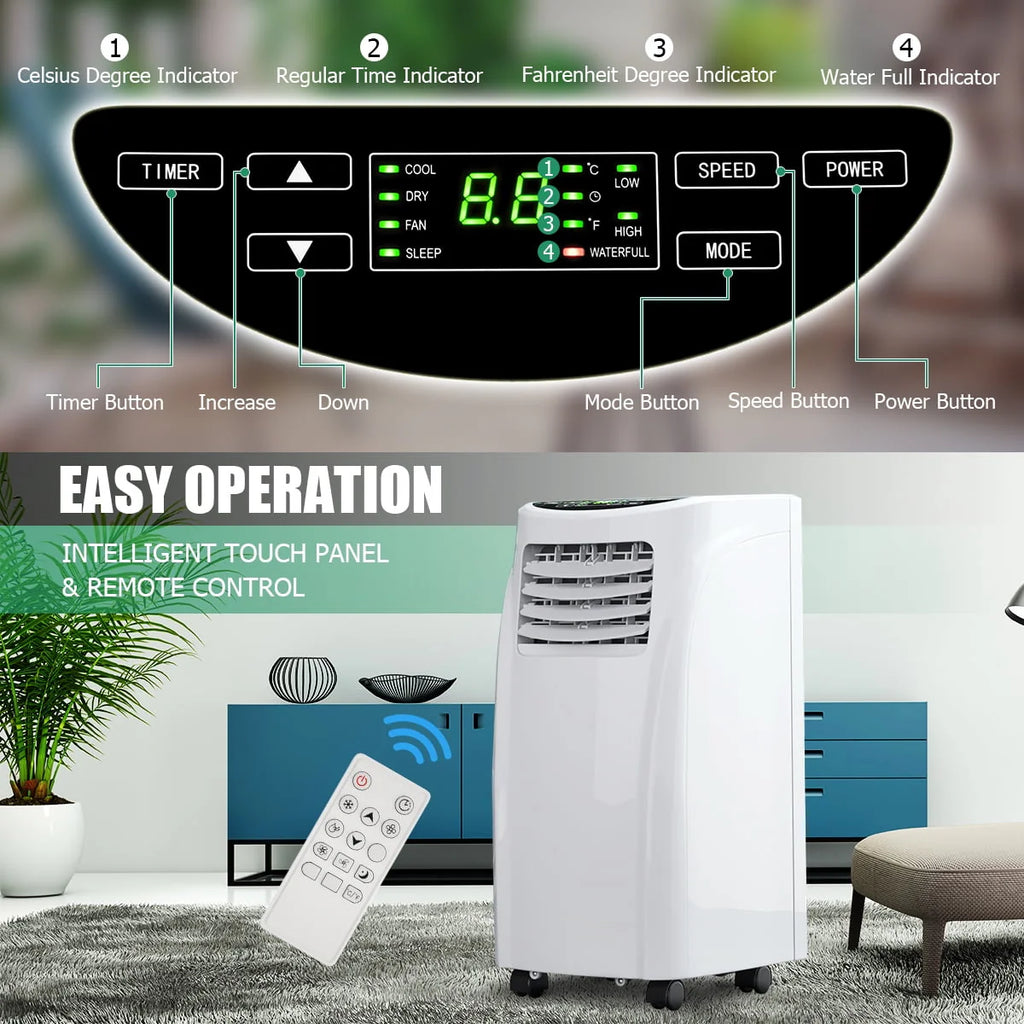 8000BTU Portable Air Conditioner & Dehumidifier E489937