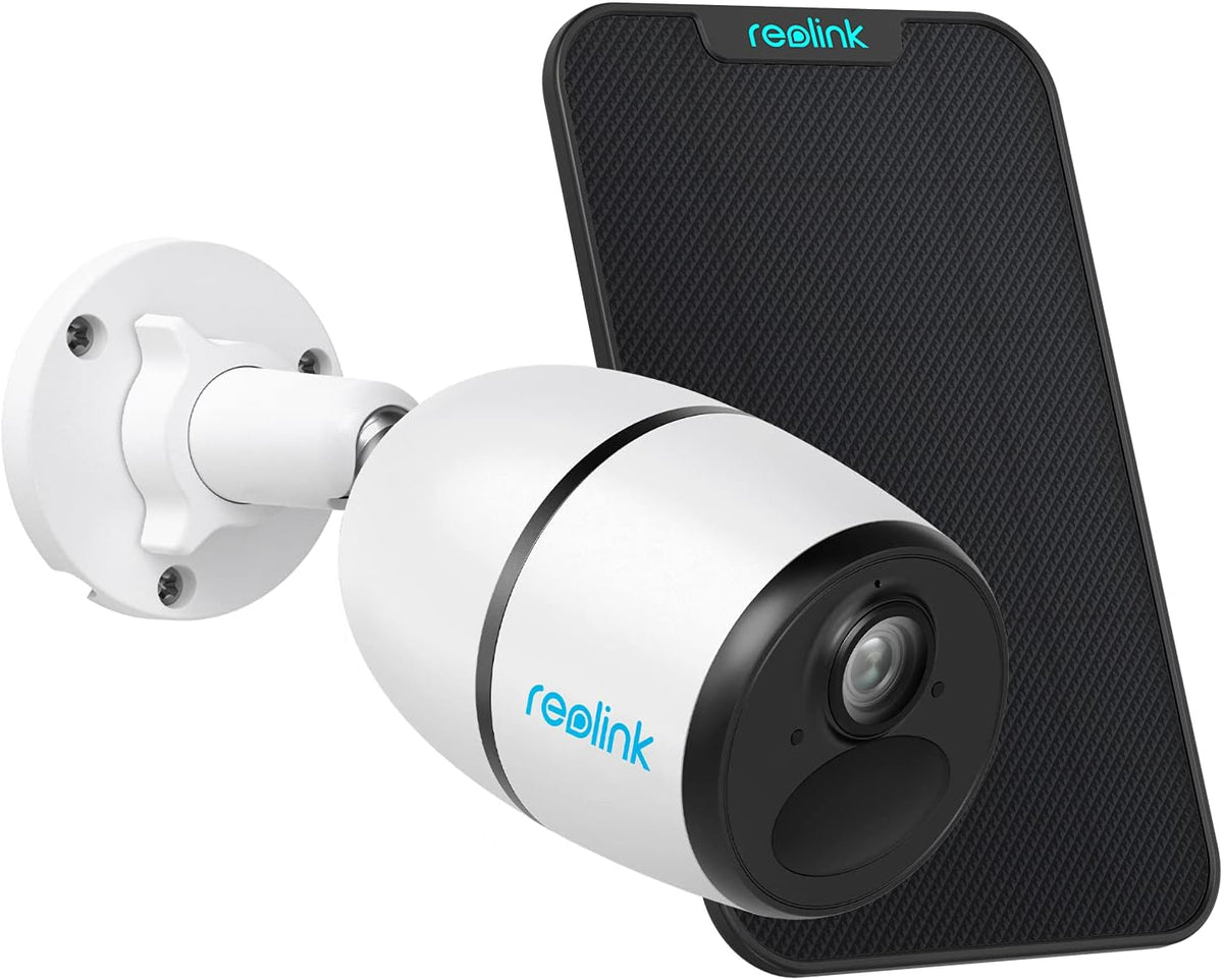Outdoor Solar-Powered Cellular Security Camera System, 1080p Night Vision, PIR Motion Sensor D761