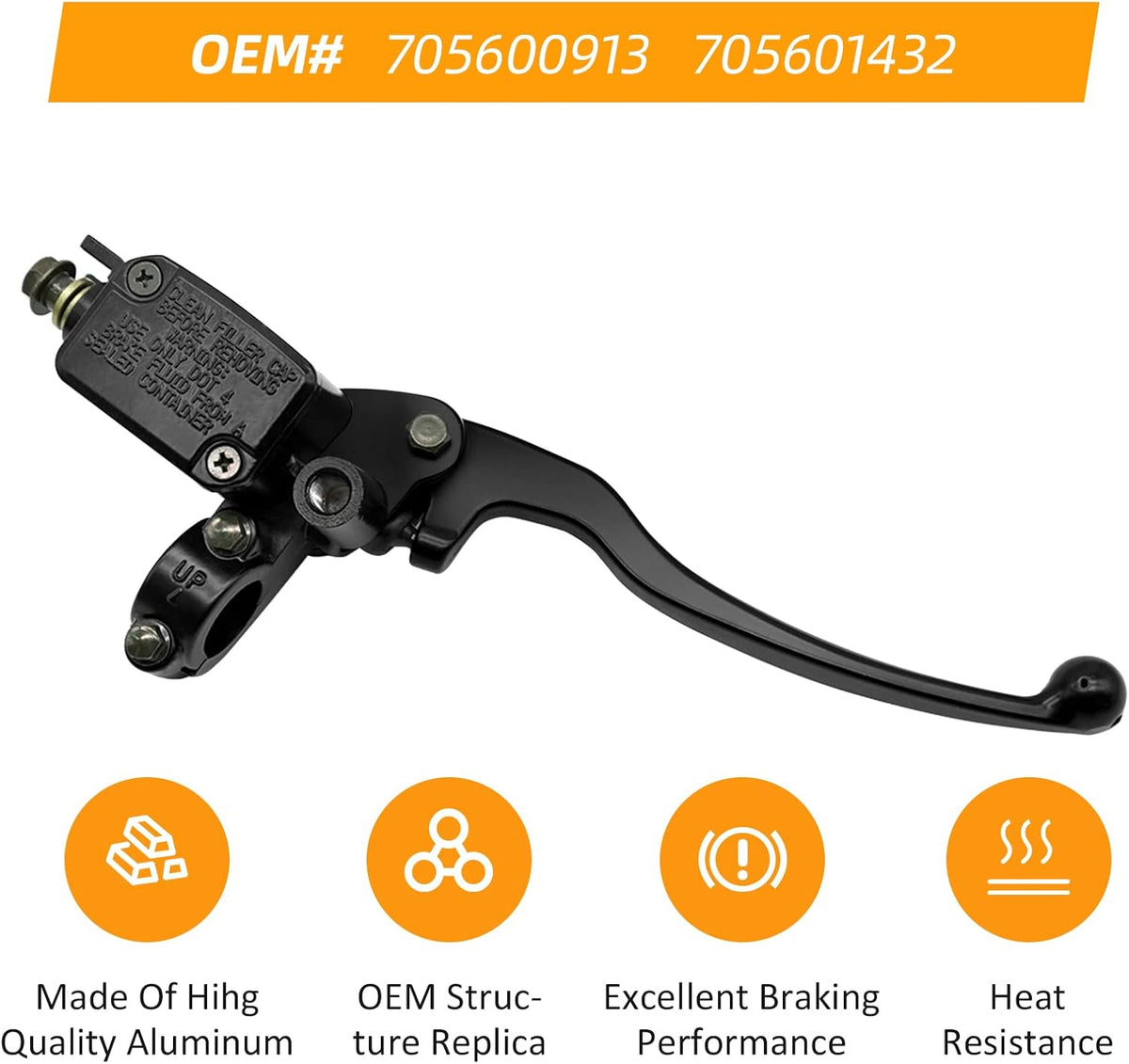 Front Right Brake Master Cylinder Pack of 2 T67545