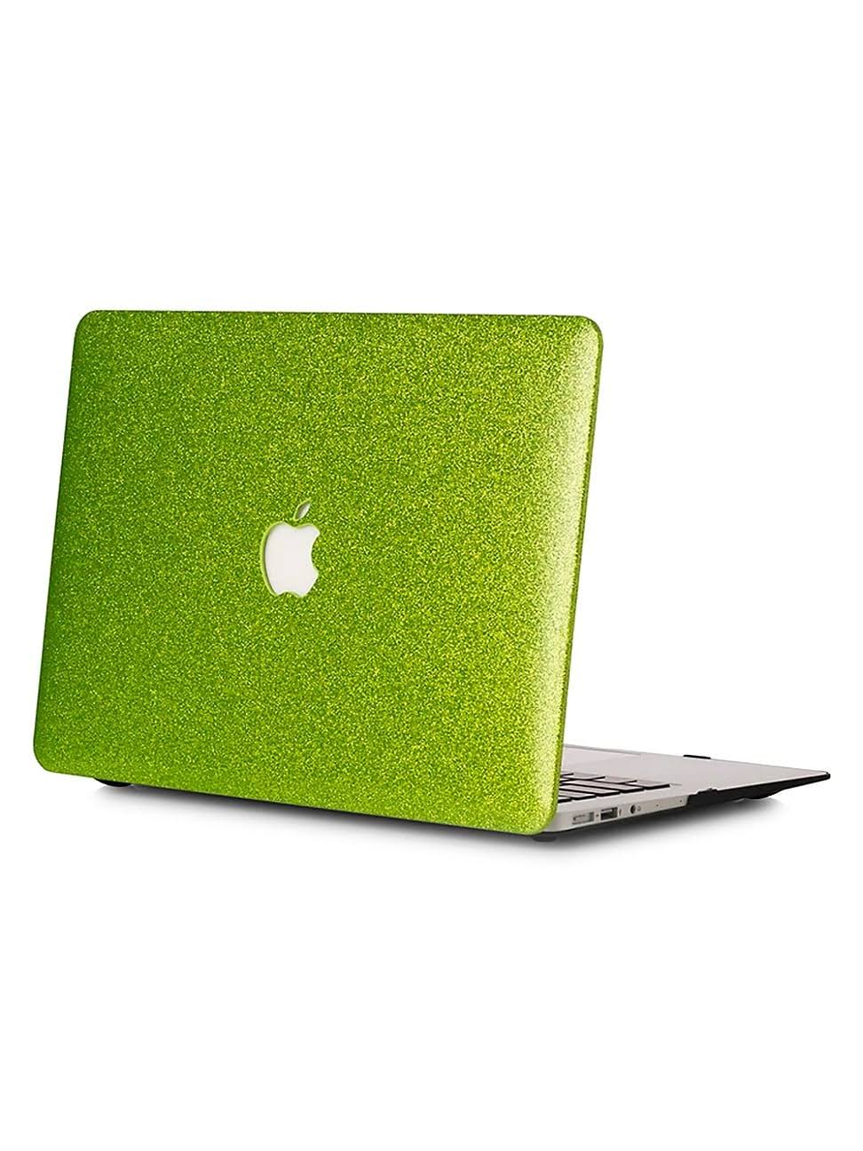 Lime Glitter MacBook Case Y31397