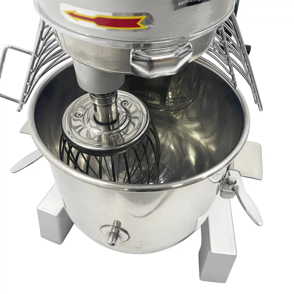 Commercial Dough Mixer 11Qt 3 Speed Stainless Steel J8489