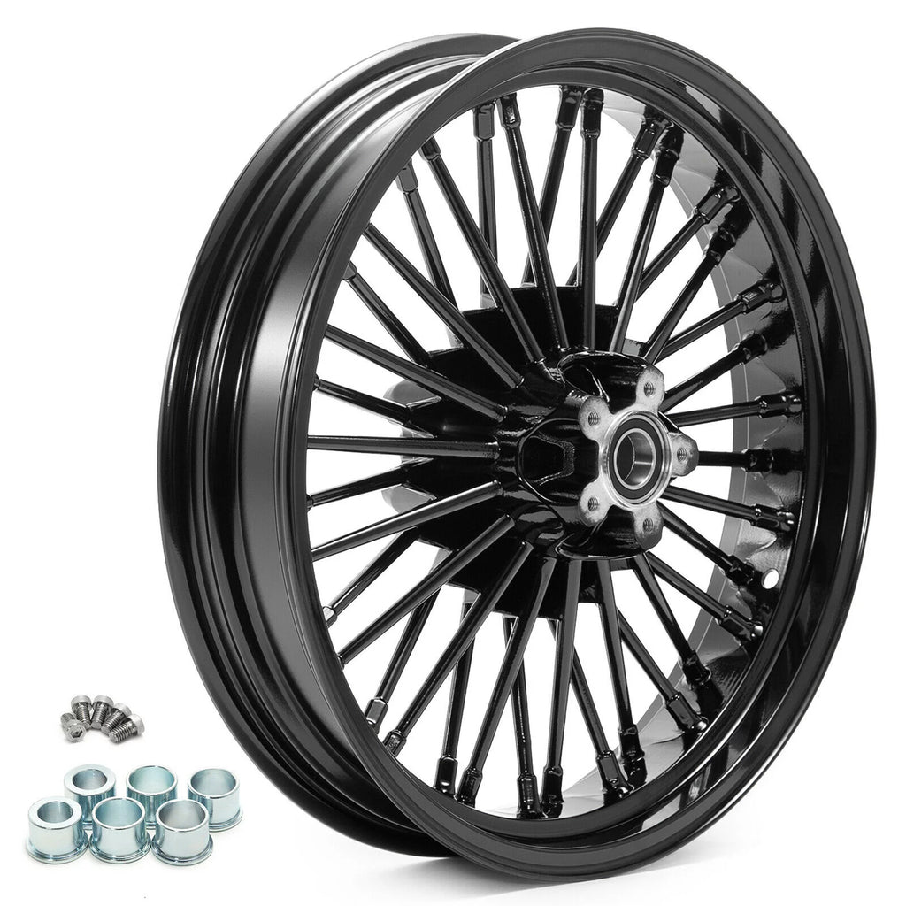 21x3.5 18x5.5 Fat Spoke Wheels Rim for Harley Dyna Wide Glide FXDWG 2006-2017 L475762