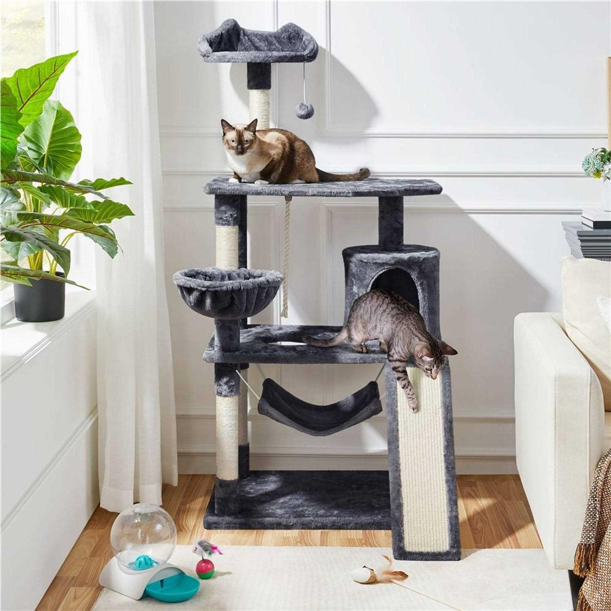Plush Cat Tree Condo H63954