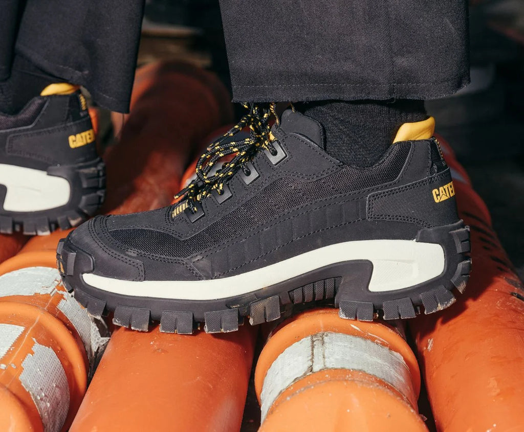 Black Steel Toe Work Shoe H215