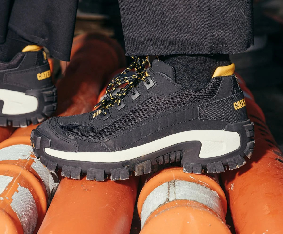 Black Steel Toe Work Shoe H215