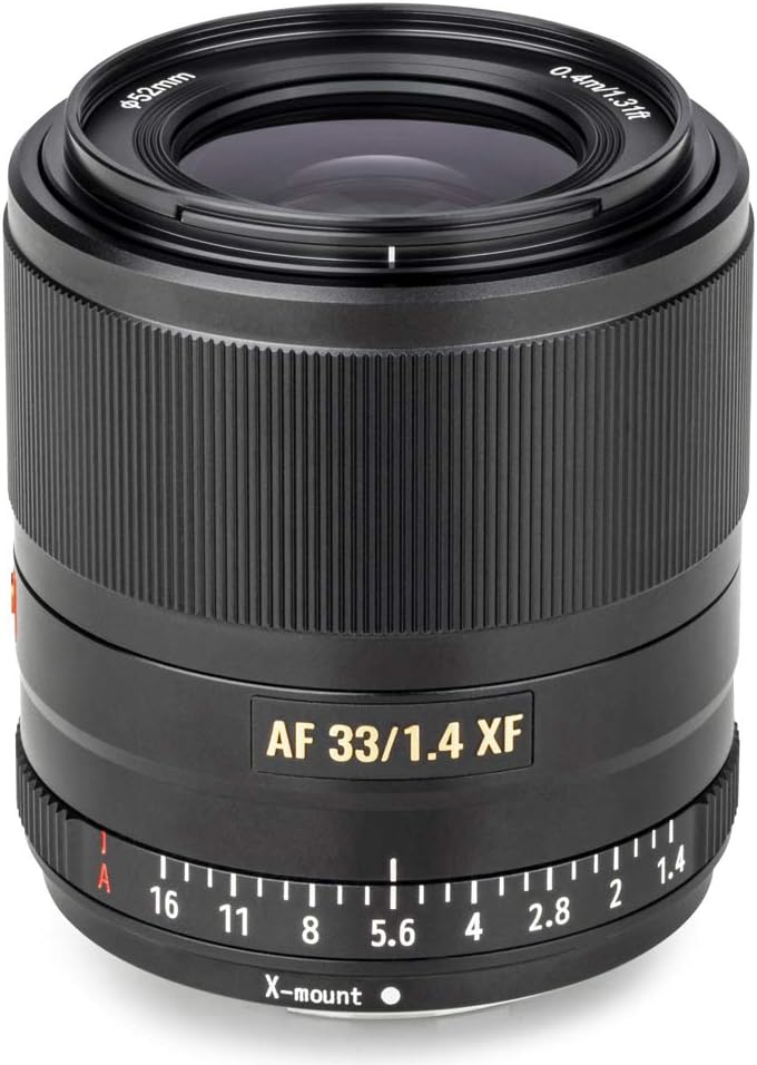 33mm F1.4 Auto-Focus Portrait Lens for Fujifilm X-Mount Camera X82055
