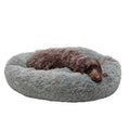 Long Fur Donut Dog Bed L433