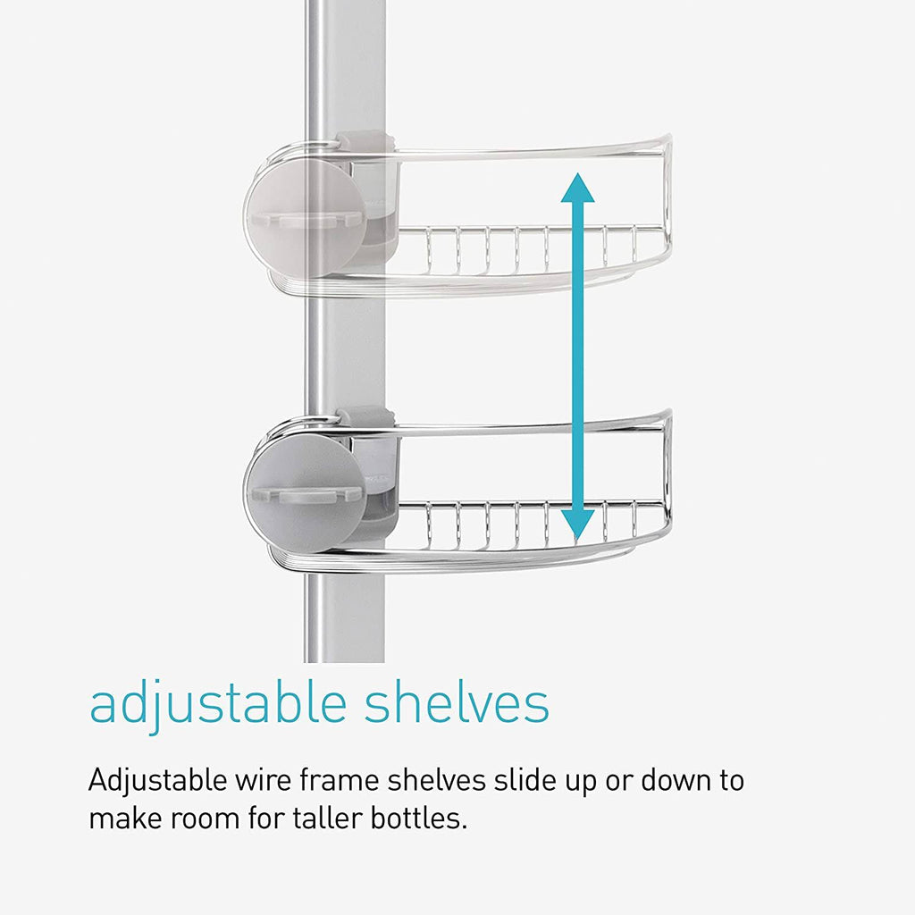 Stainless Steel Tension Shower Caddy W66737