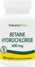 600 mg 90 Tablets Betaine HCl Digestive Support Supplement S343788