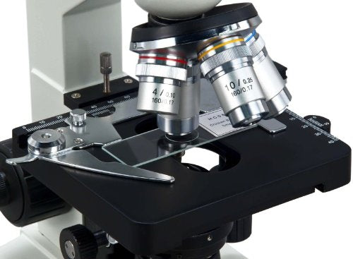 40X-2000X Binocular Compound Microscope with Double Layer Mechanical Stage K574306