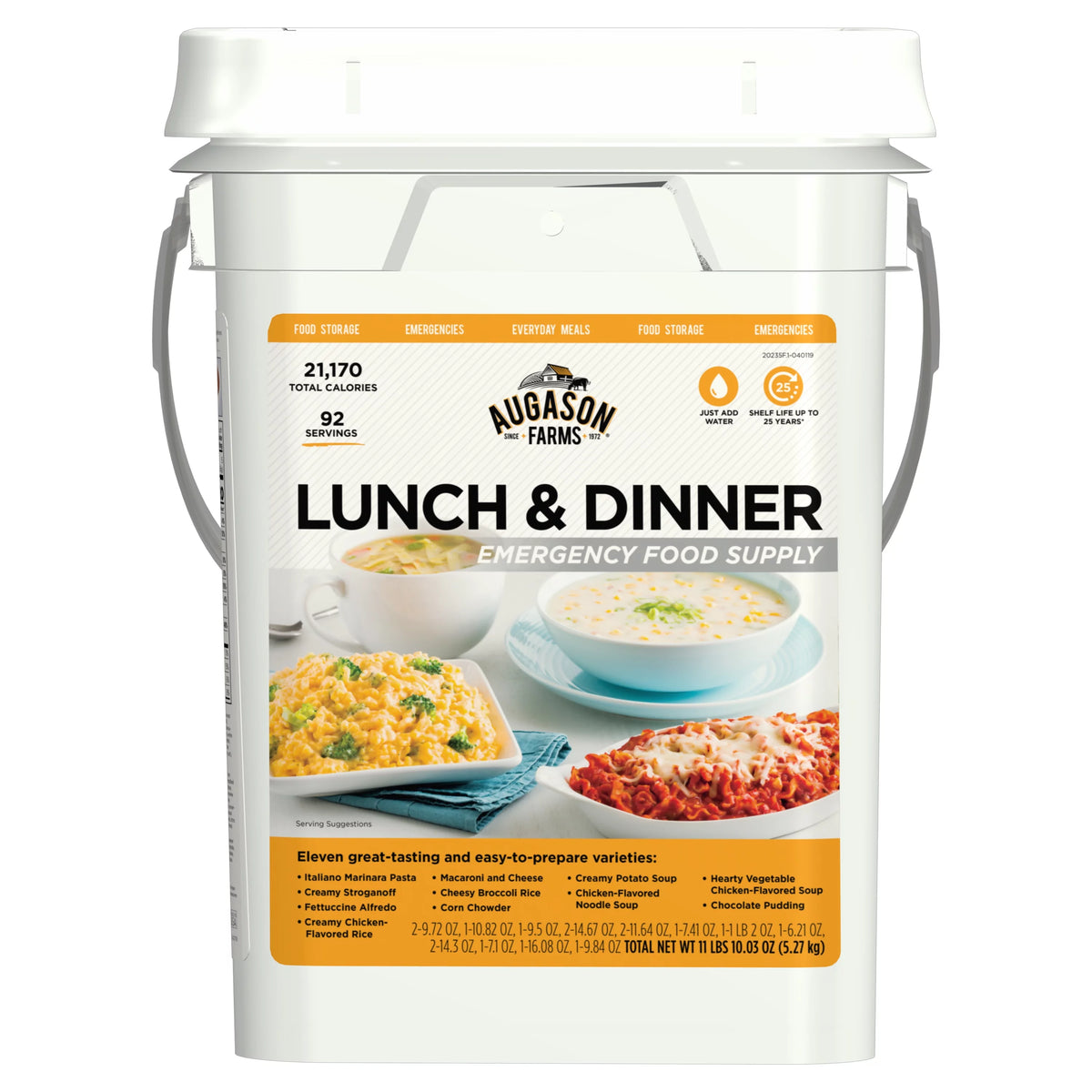 Emergency Food Supply 11.03 lbs K3672