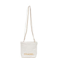 White Calfskin Mini Bag T277