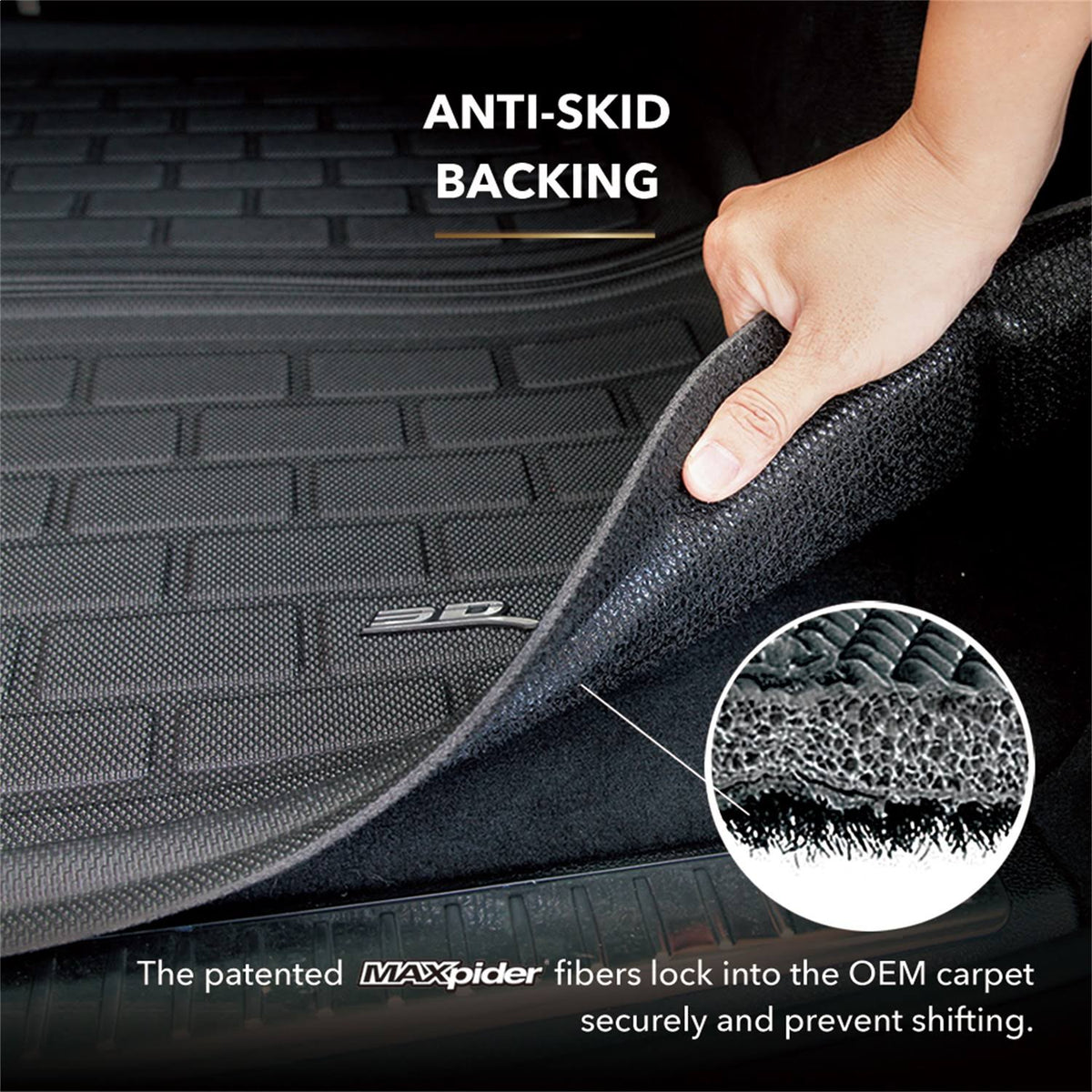 Black Cargo Liner D148