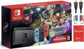 Neon Blue and Neon Red Nintendo Switch Console with Mario Kart 8 Deluxe and 3 Month Switch Online Membership B39541