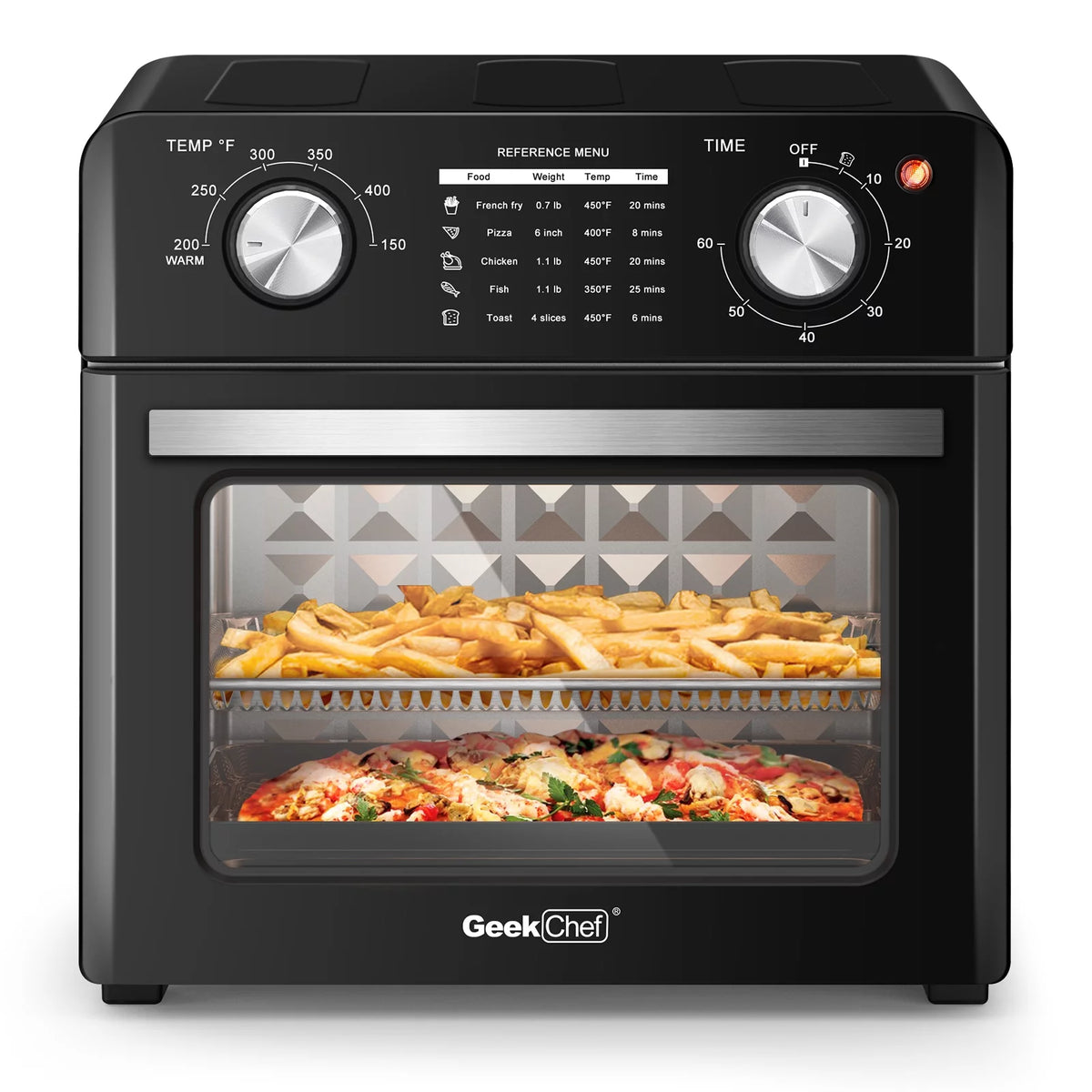 10QT Air Fryer Toaster Oven Convection Rotisserie Dehydrator T835277