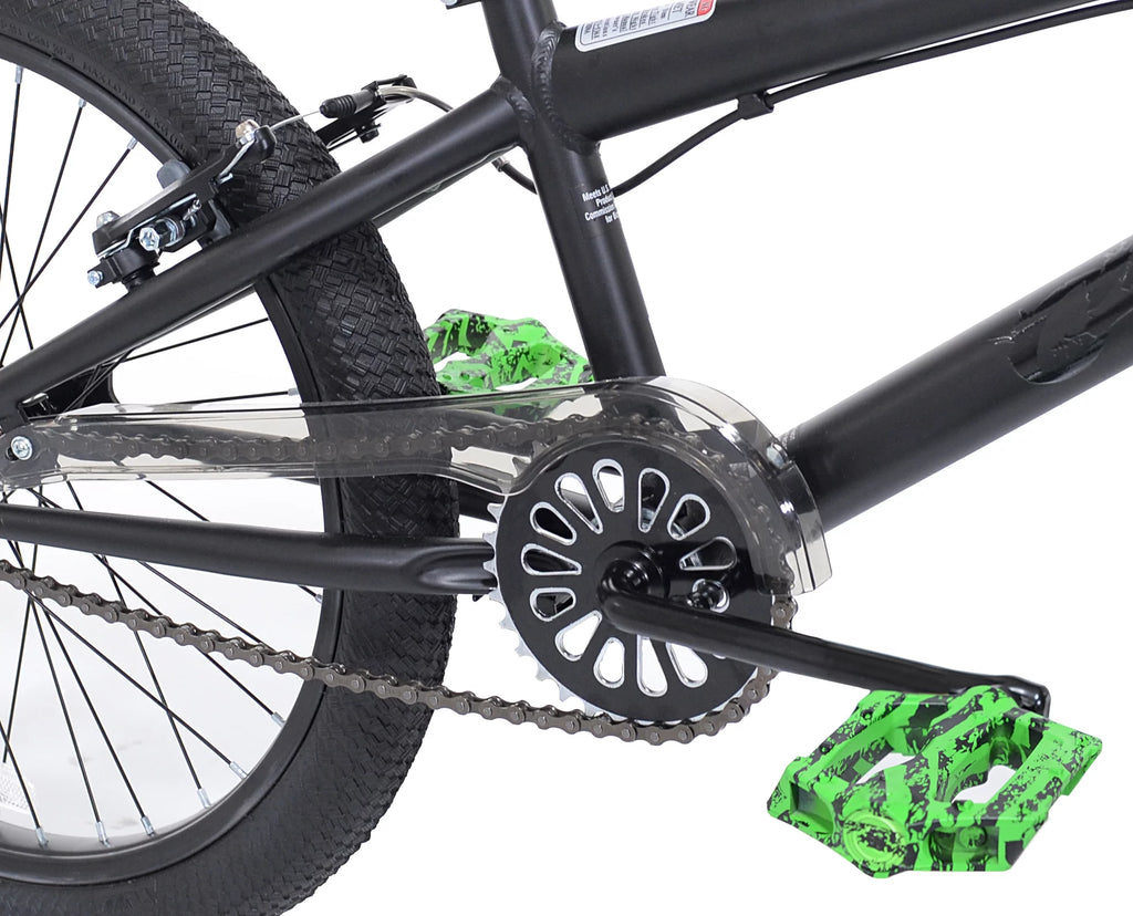 20 in. Boy's BMX Child Bicycle Matte Black Q76468
