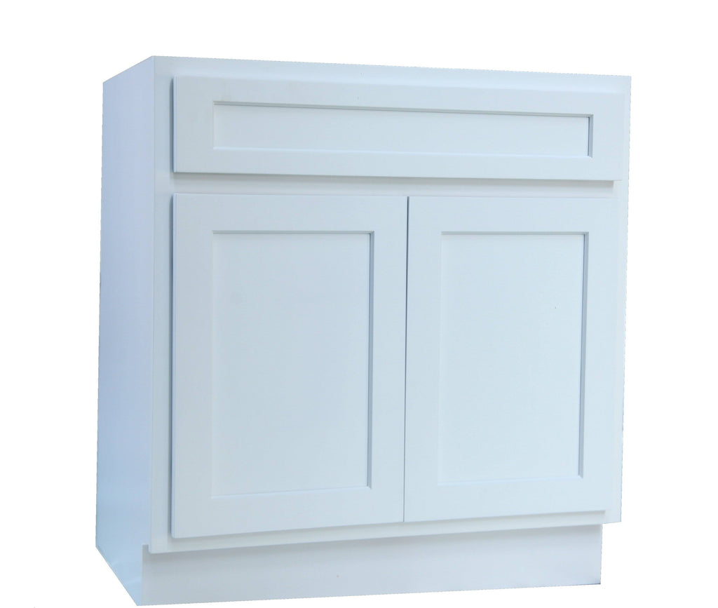 White 39 inch Vanity Cabinet O9242