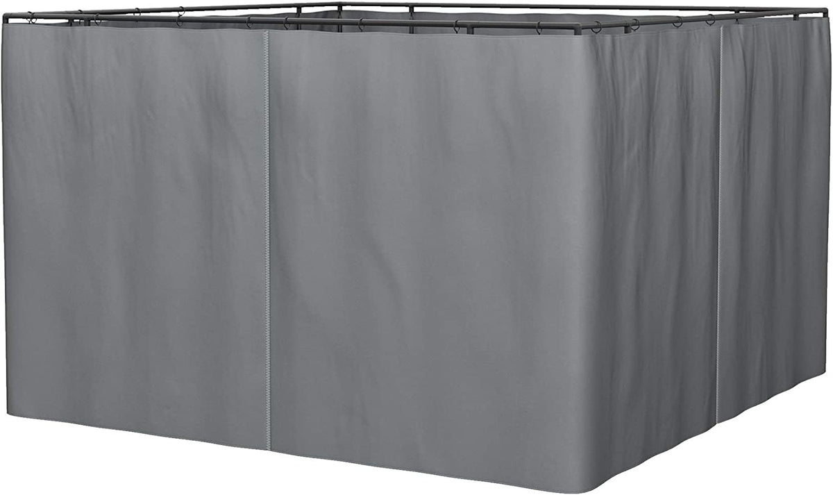 10x12 Ft 4-Side Gazebo Sidewall with Zippers C70110
