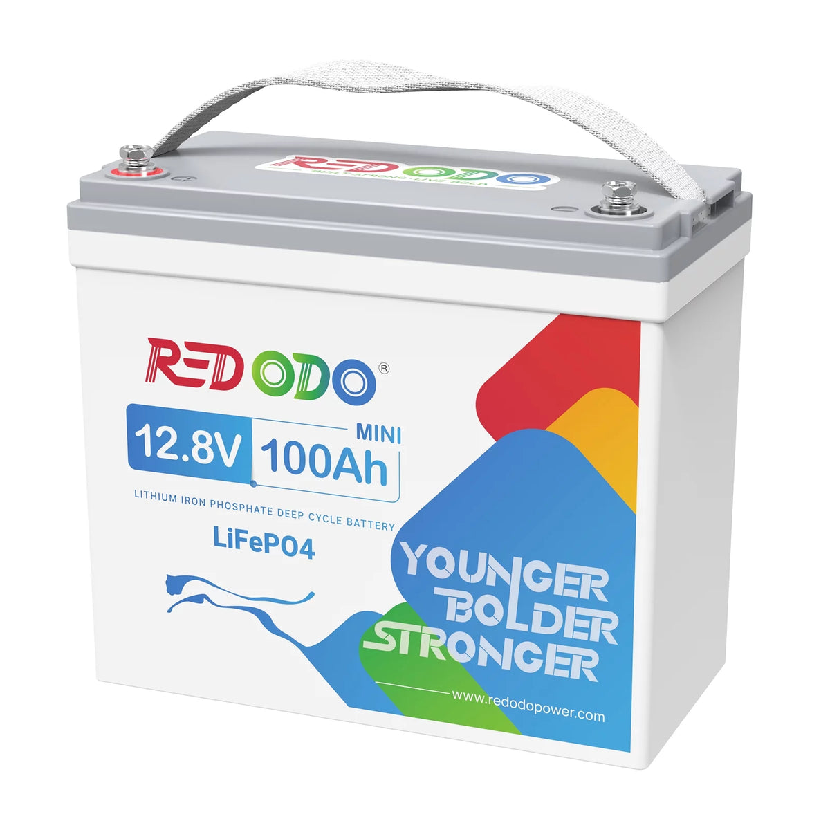 12V 100Ah LiFePO4 Deep Cycle Lithium Battery with 100A BMS C6322