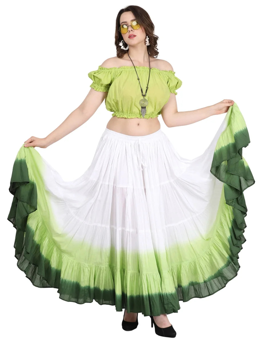 Plus Size 40 Inches Long 25 Yard Skirt N521