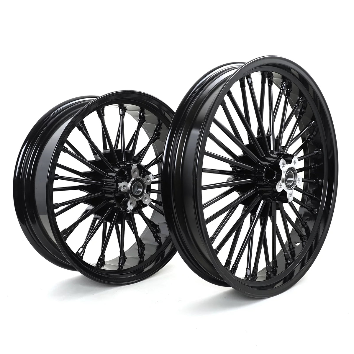 21x3.5 18x5.5 Fat Spoke Wheels Rim for Harley Dyna Wide Glide FXDWG 2006-2017 L475762