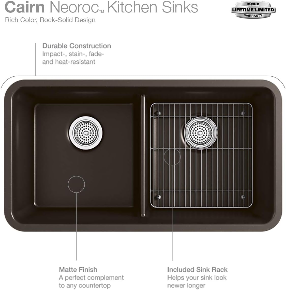 Matte Black Kitchen Sink Q899
