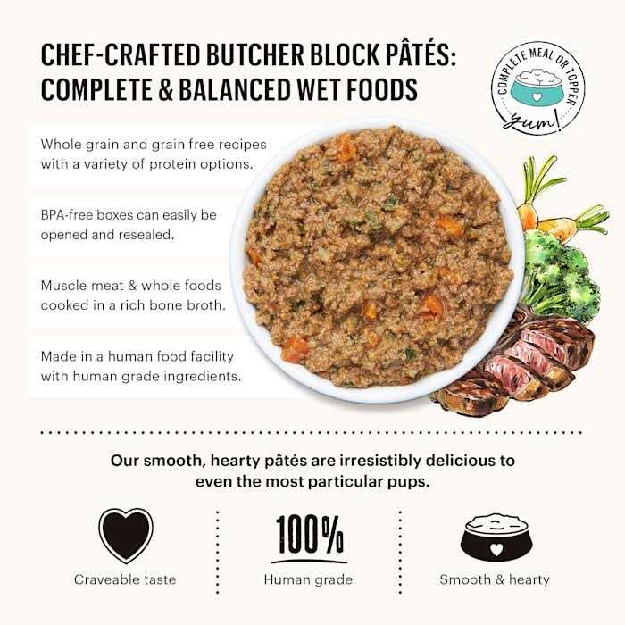 Butcher Block Pate Dog Food 10.5 oz P270