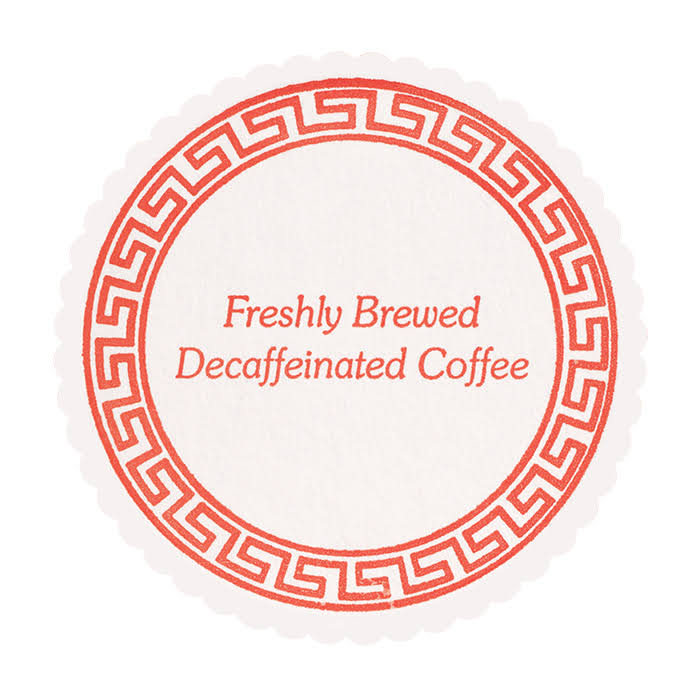 306 Decaf Coffee Coaster G298