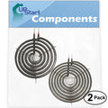 2-Pack 8 inch 6 Turns & 6 inch 5 Turns Surface Burner Elements O20725