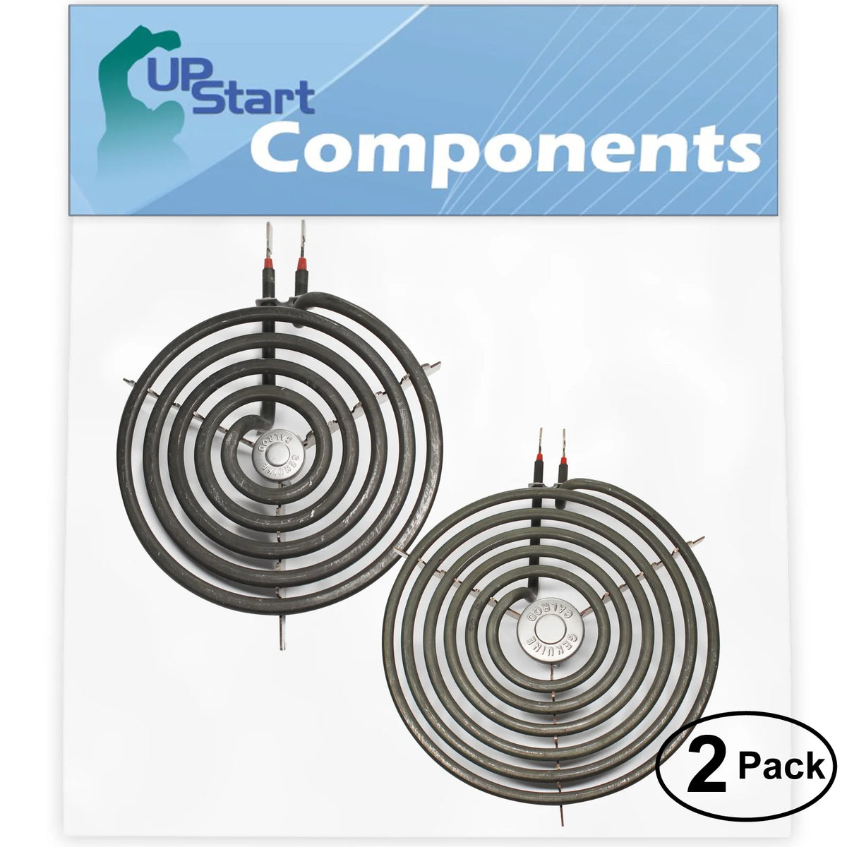 2-Pack 8 inch 6 Turns & 6 inch 5 Turns Surface Burner Elements O20725
