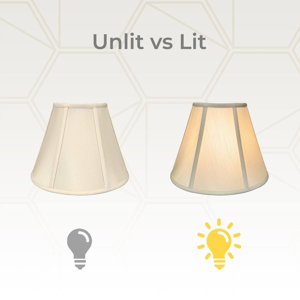 Beige 9x16x12.25 Set of 2 Lamp Shade I355