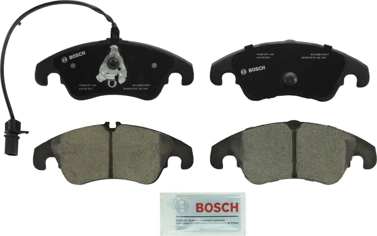Bosch BC1322 QuietCast Premium Ceramic Front Disc Brake Pads F361266