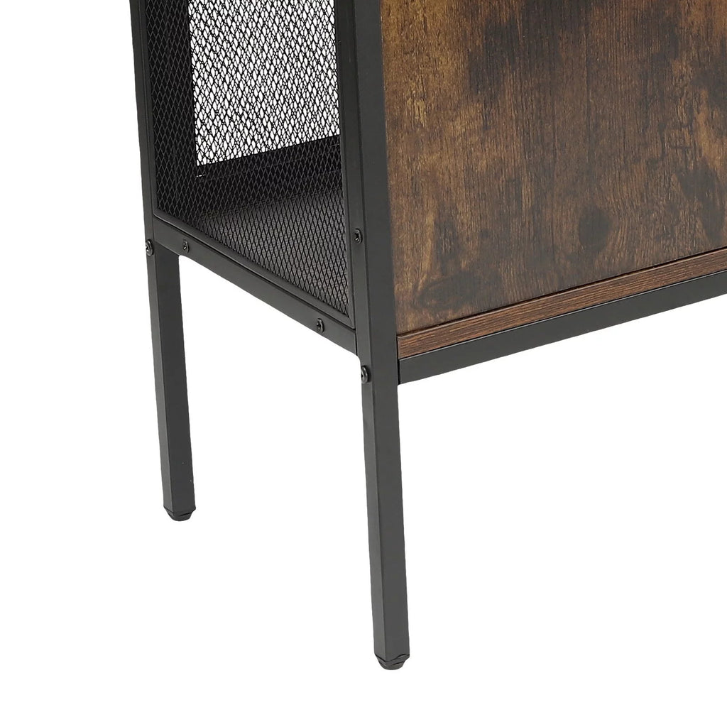 Wine Bar Cabinet with Power Outlets L7541