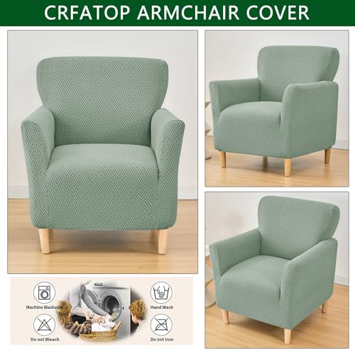 1-Piece Stretch Armchair Slipcover with Arms T686