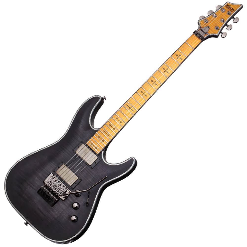See-Thru Black Satin Electric Guitar H185
