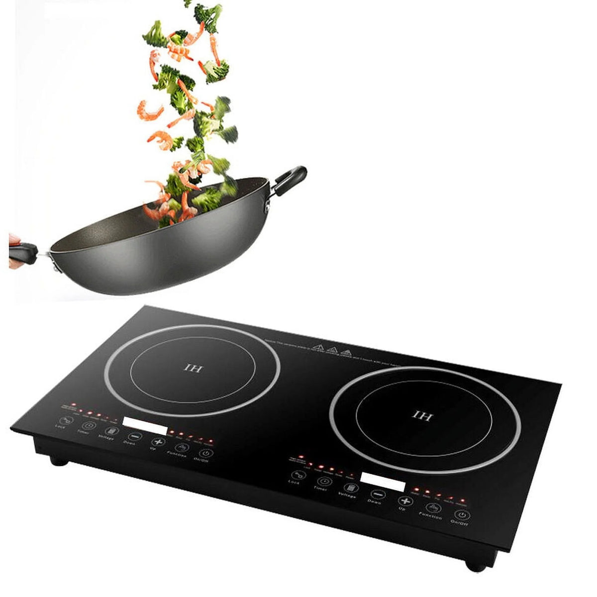 Electric Double Induction Cooker 2200W Y5514