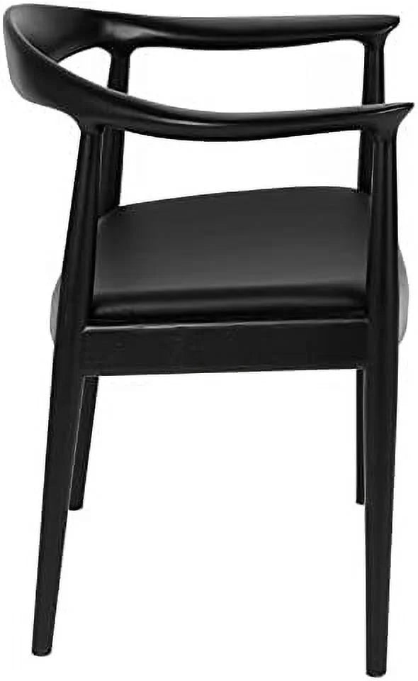 Black Upholstered Accent Chair D365423