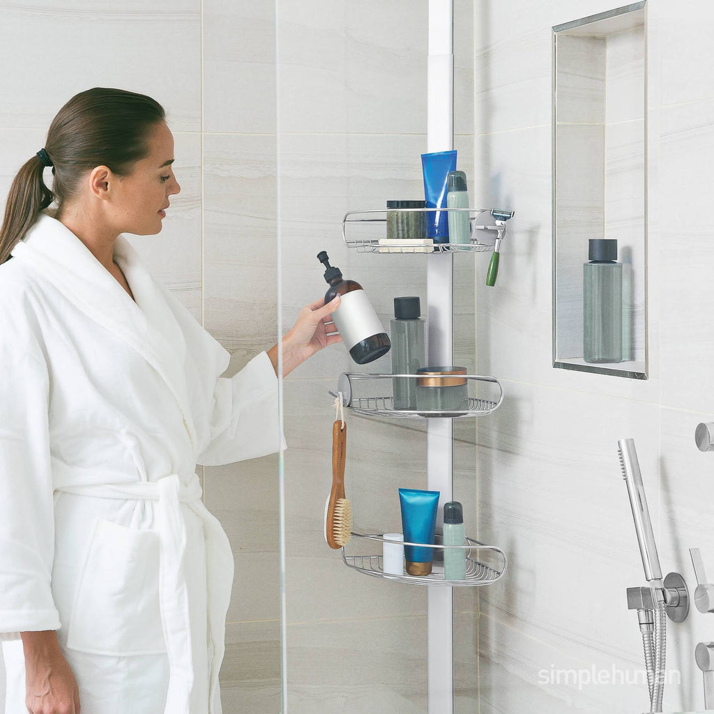Stainless Steel Tension Shower Caddy W66737