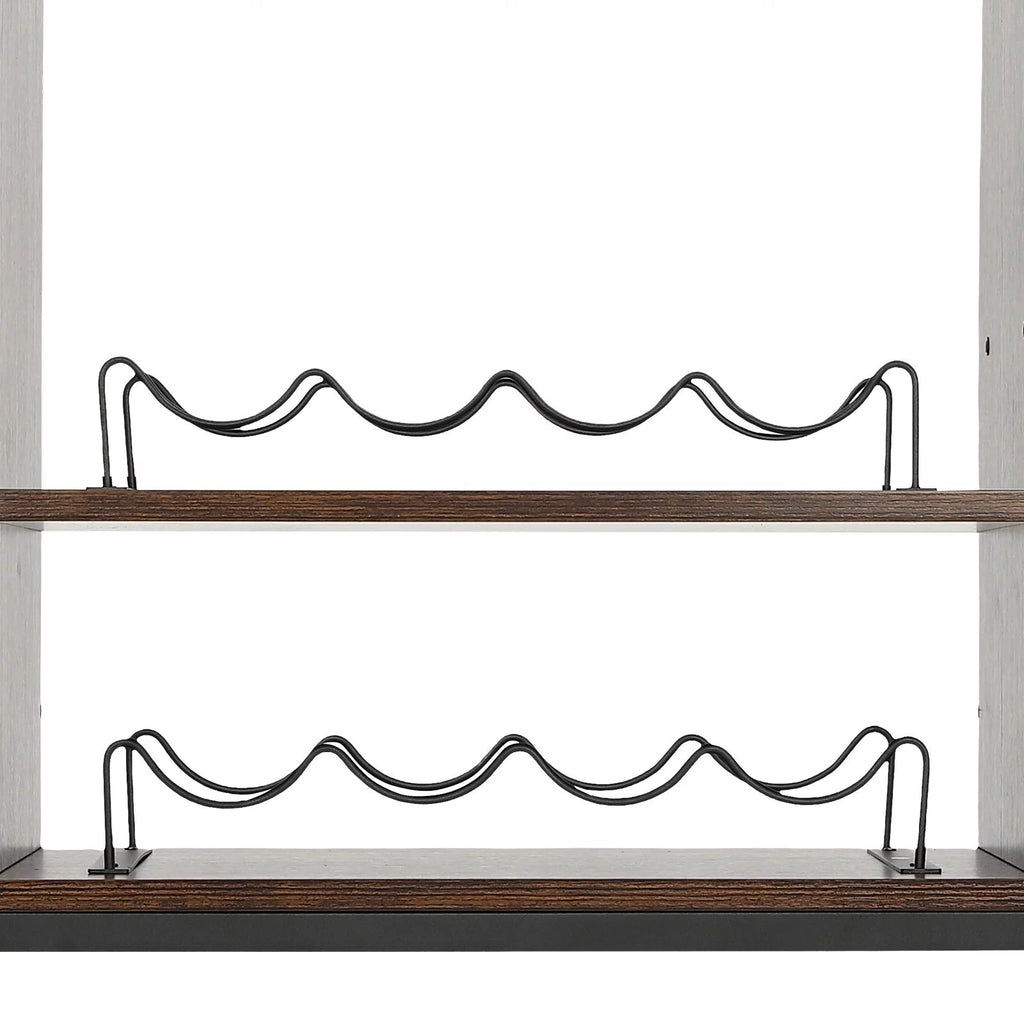 Wine Bar Cabinet with Power Outlets L7541