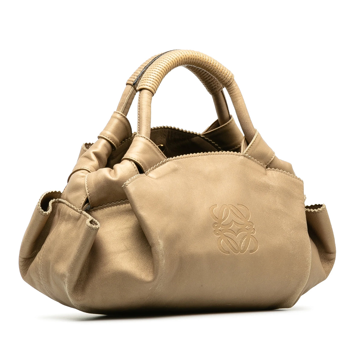 Brown Calf Leather Handbag S892052