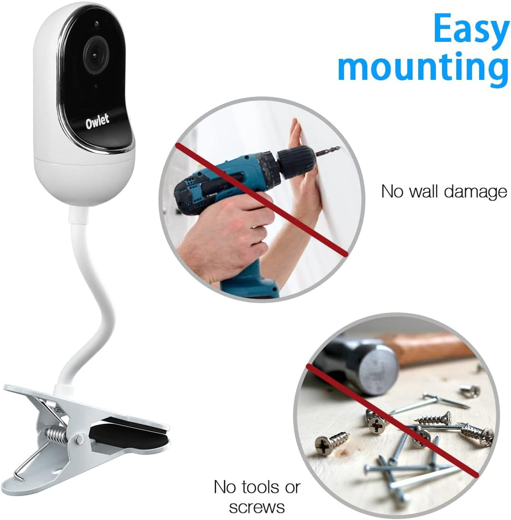 White Baby Monitor Mount J784